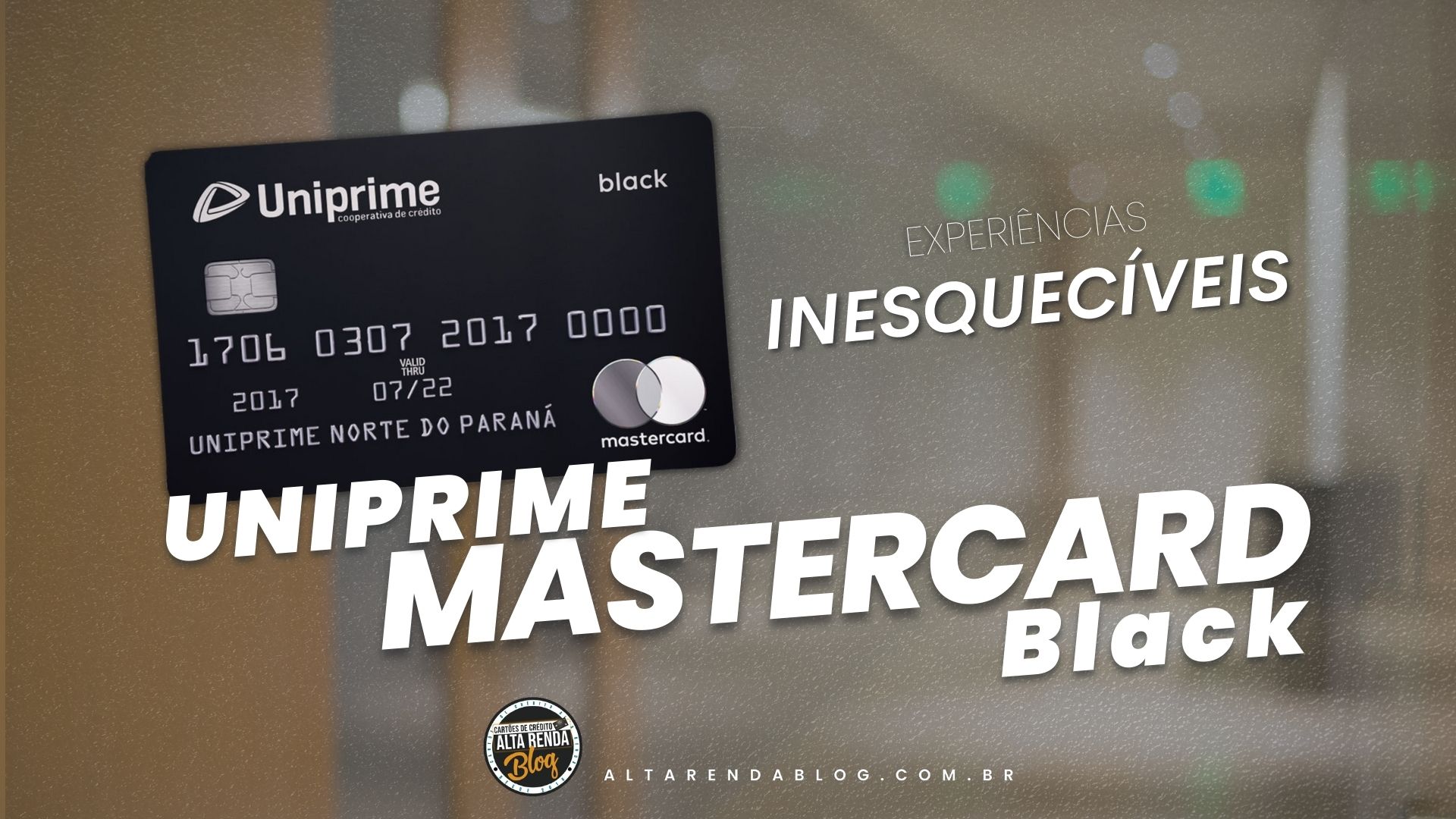 Blog Alta Renda Mudou Uniprime Black Mastercard Conhe A Agora As